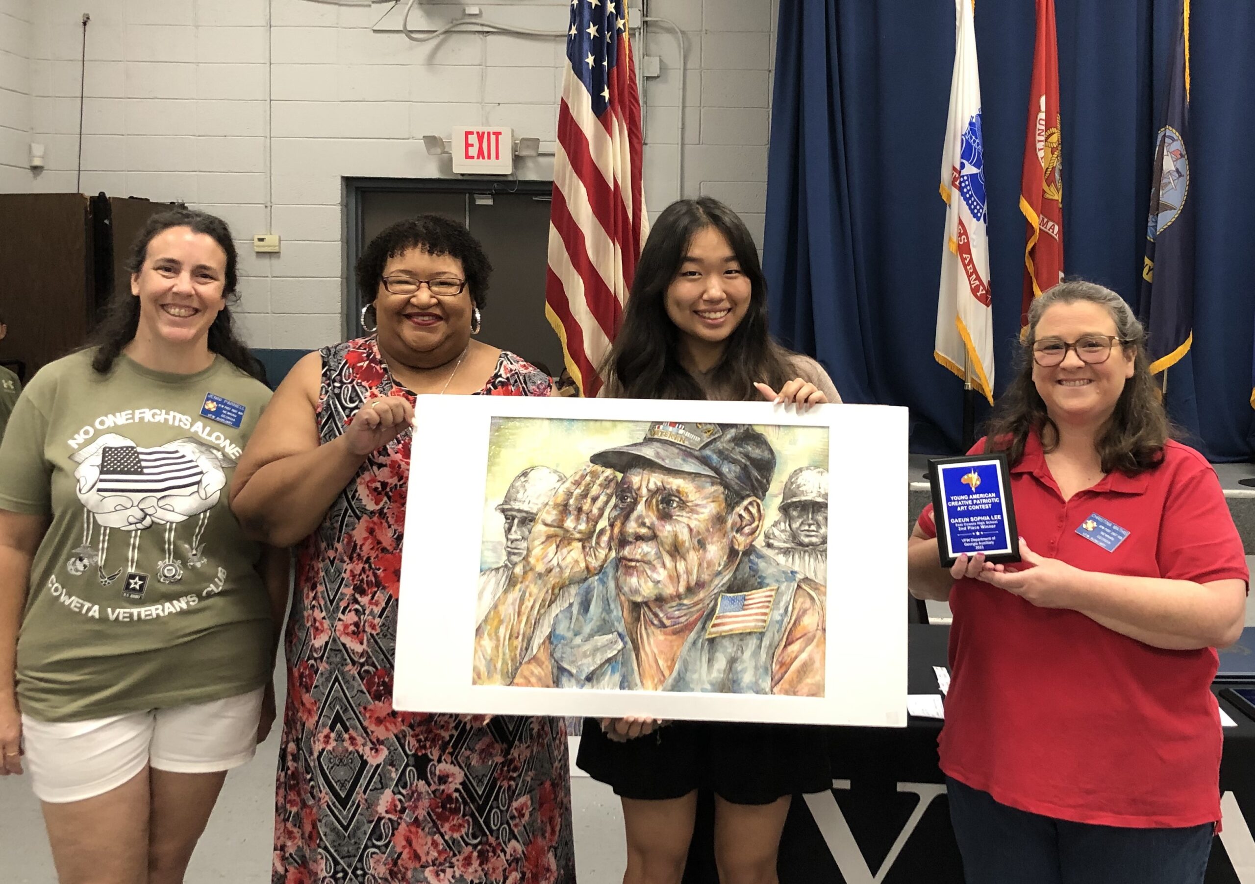 Patriotic Art Winner Recognized Nationally