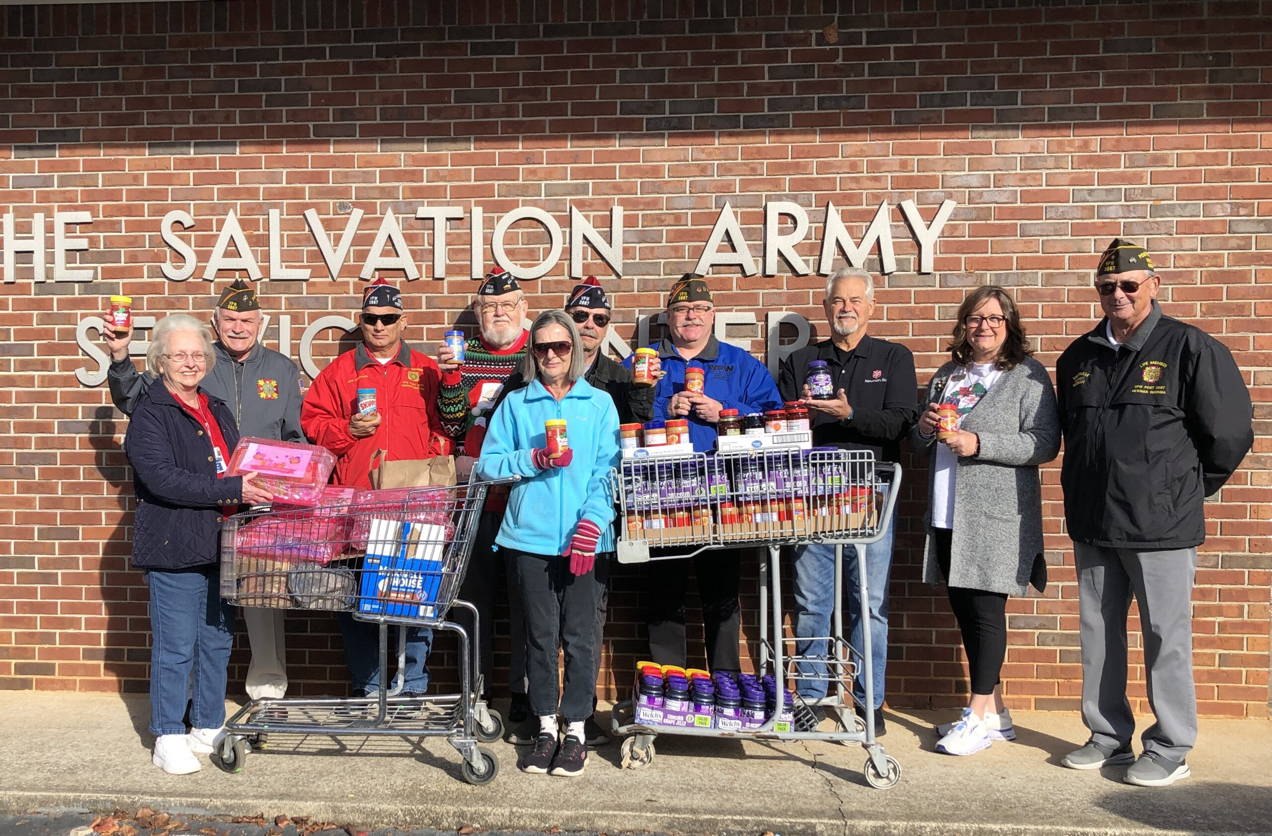 Food Delivery to Salvation Army